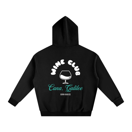 Wine Club // Oversize Fleeced Hoodie